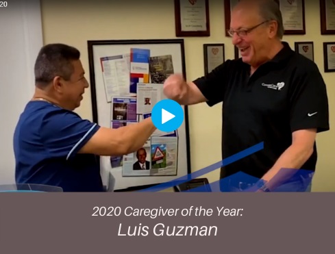 Empowering Careers in Home Care: At Your Side Home Care - Caregiver_of_the_year_2020_Luis_video_with_play_button
